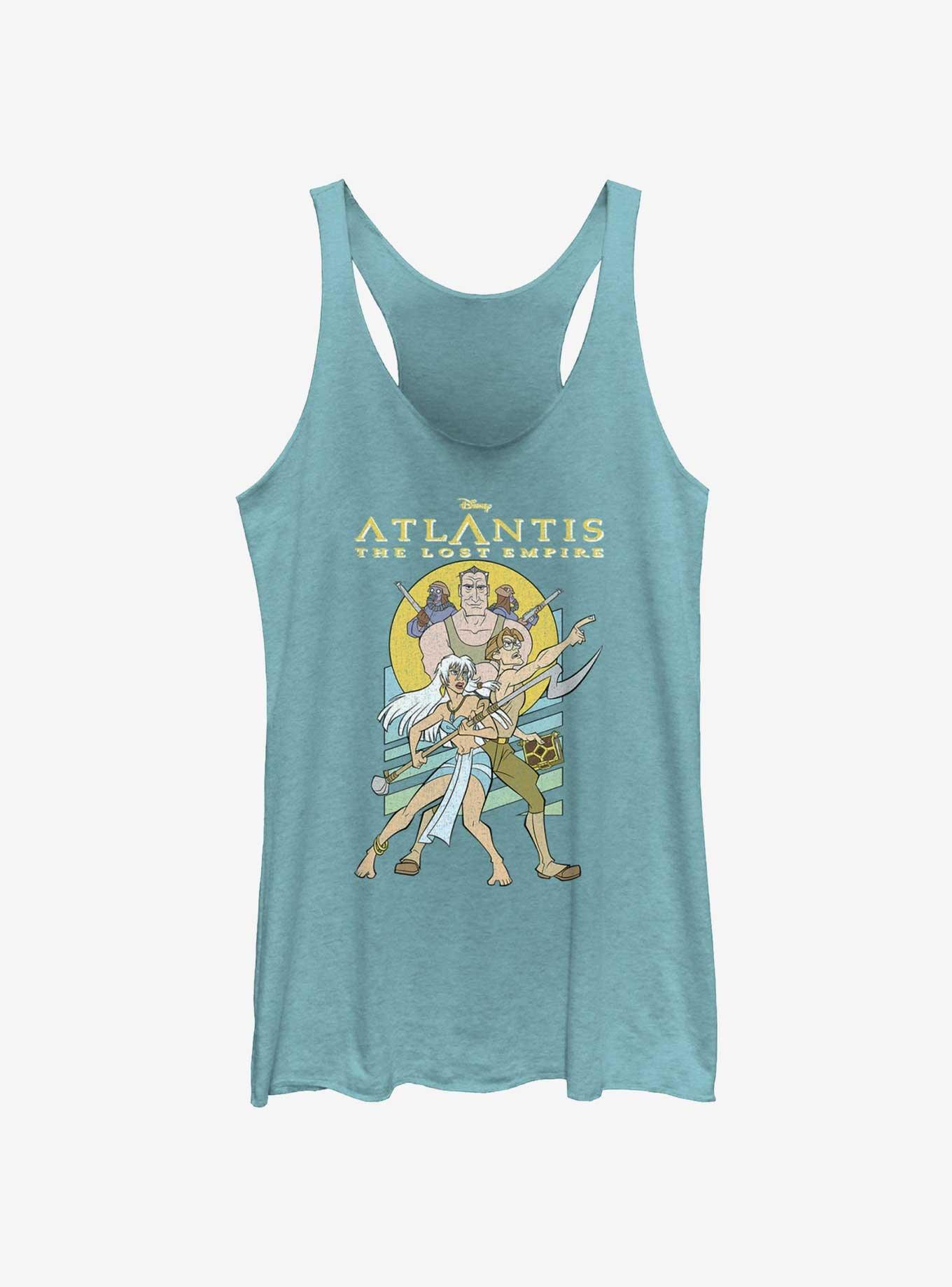 Disney Atlantis: The Lost Empire Protectors Kida and Milo Womens Tank Top, , hi-res