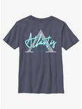 Disney Atlantis: The Lost Empire Symbol Logo Youth T-Shirt, NAVY HTR, hi-res
