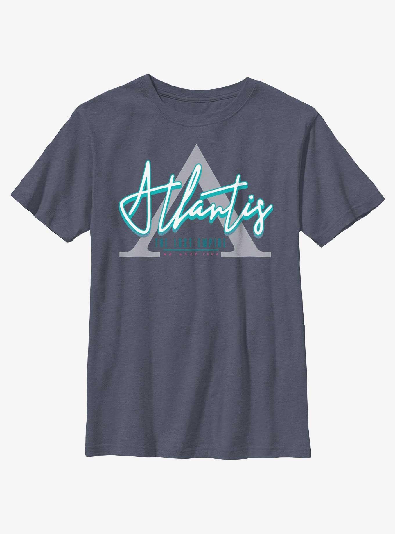 Disney Atlantis: The Lost Empire Symbol Logo Youth T-Shirt, , hi-res