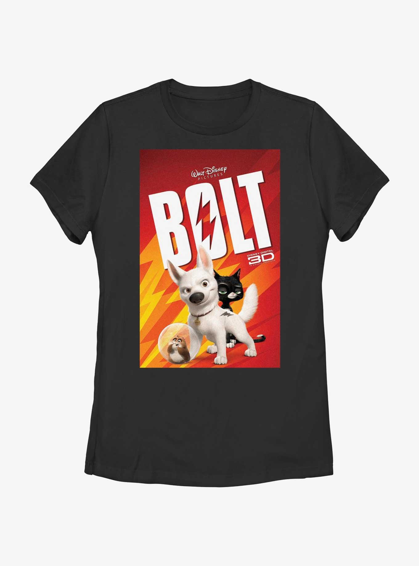 Disney Bolt Movie Poster Womens T-Shirt, , hi-res