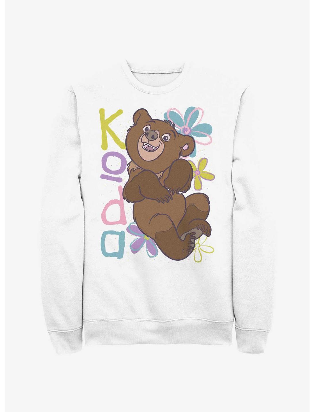 Disney Brother Bear Flower Power Koda Sweatshirt, WHITE, hi-res