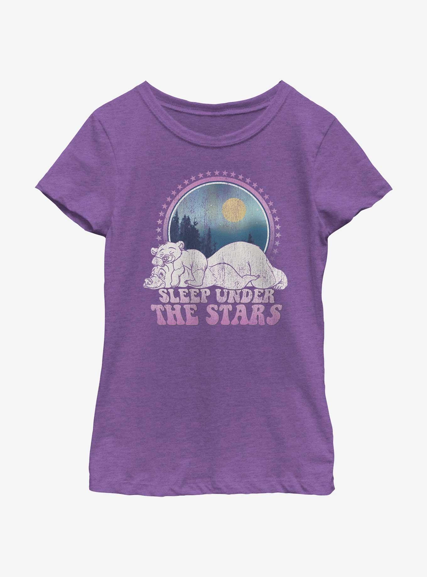 Disney Brother Bear Sleep Under The Stars Youth Girls T-Shirt, , hi-res