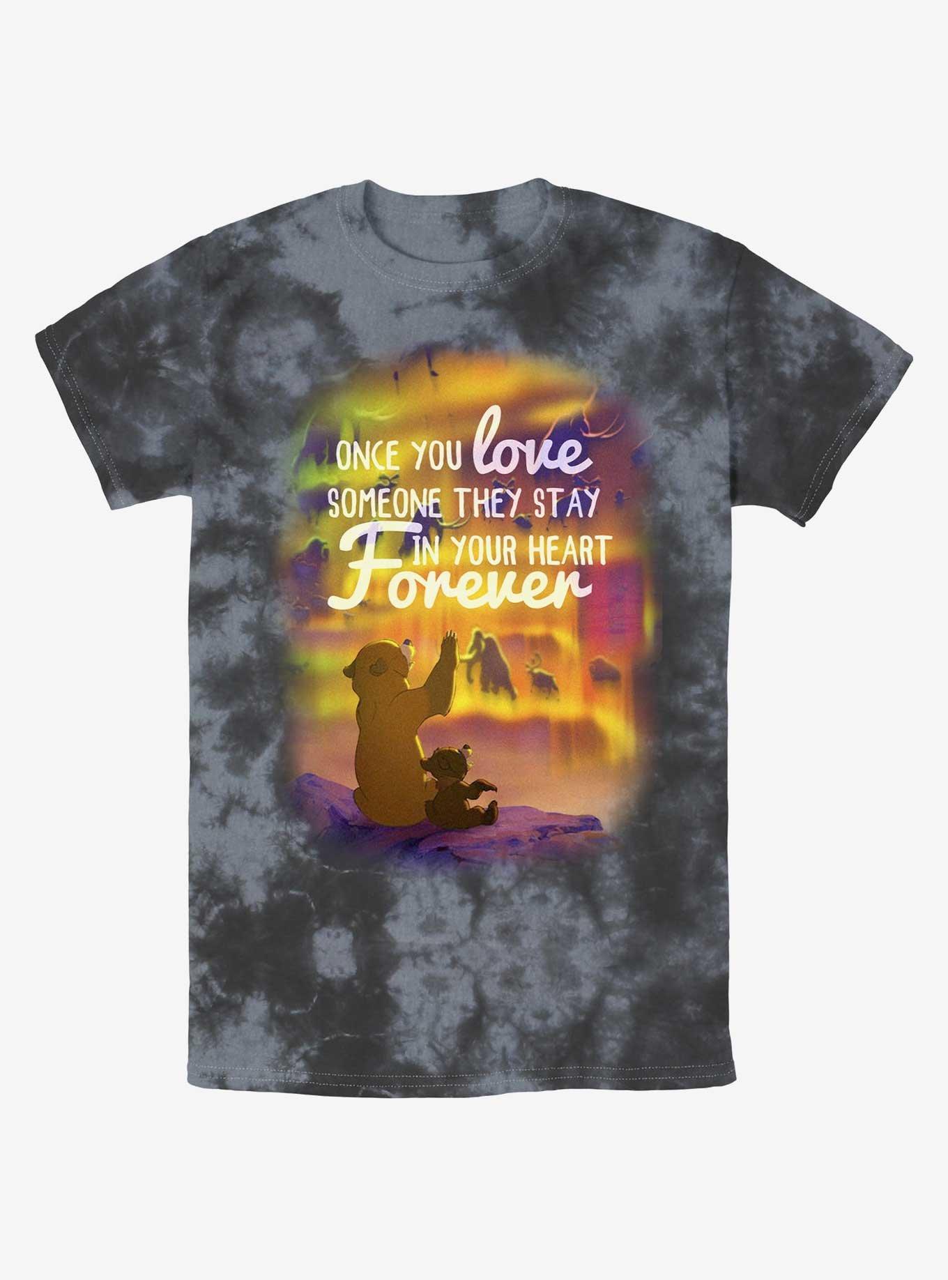 Disney Brother Bear Love Forever Tie-Dye T-Shirt, BLKCHAR, hi-res