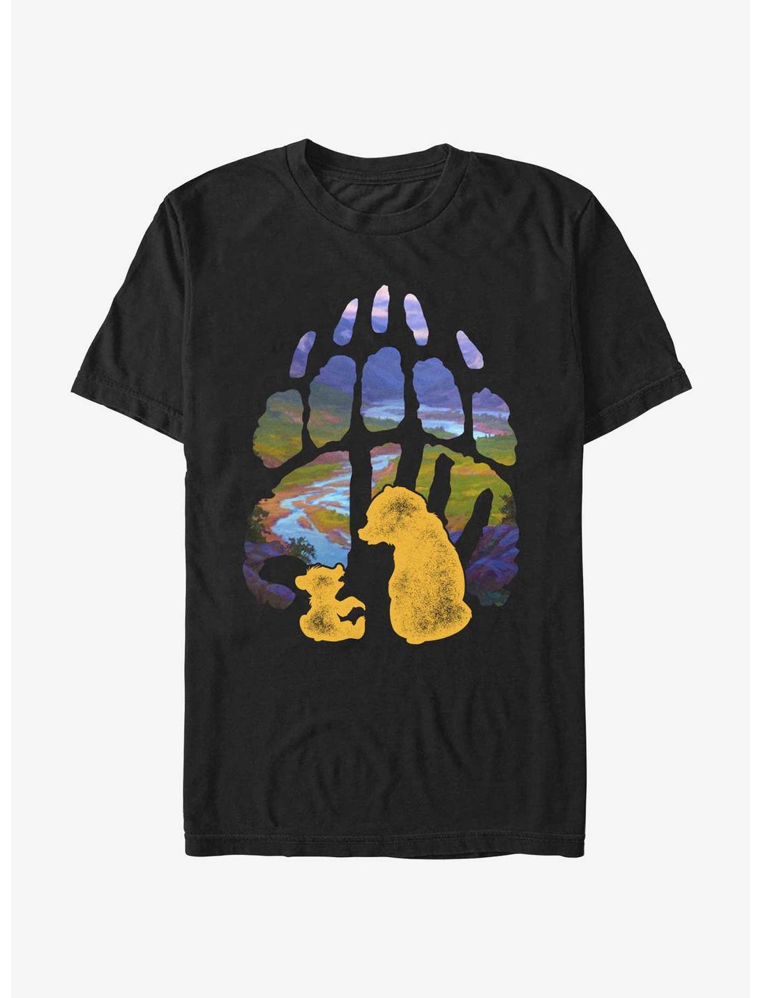 Disney Brother Bear Pawprint T-Shirt, BLACK, hi-res