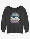 Disney Brother Bear Sleep Under The Stars Womens Slouchy Sweatshirt, CHAR HTR, hi-res