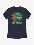 Disney Brother Bear Life Is Better Outdoors Womens T-Shirt, NAVY, hi-res