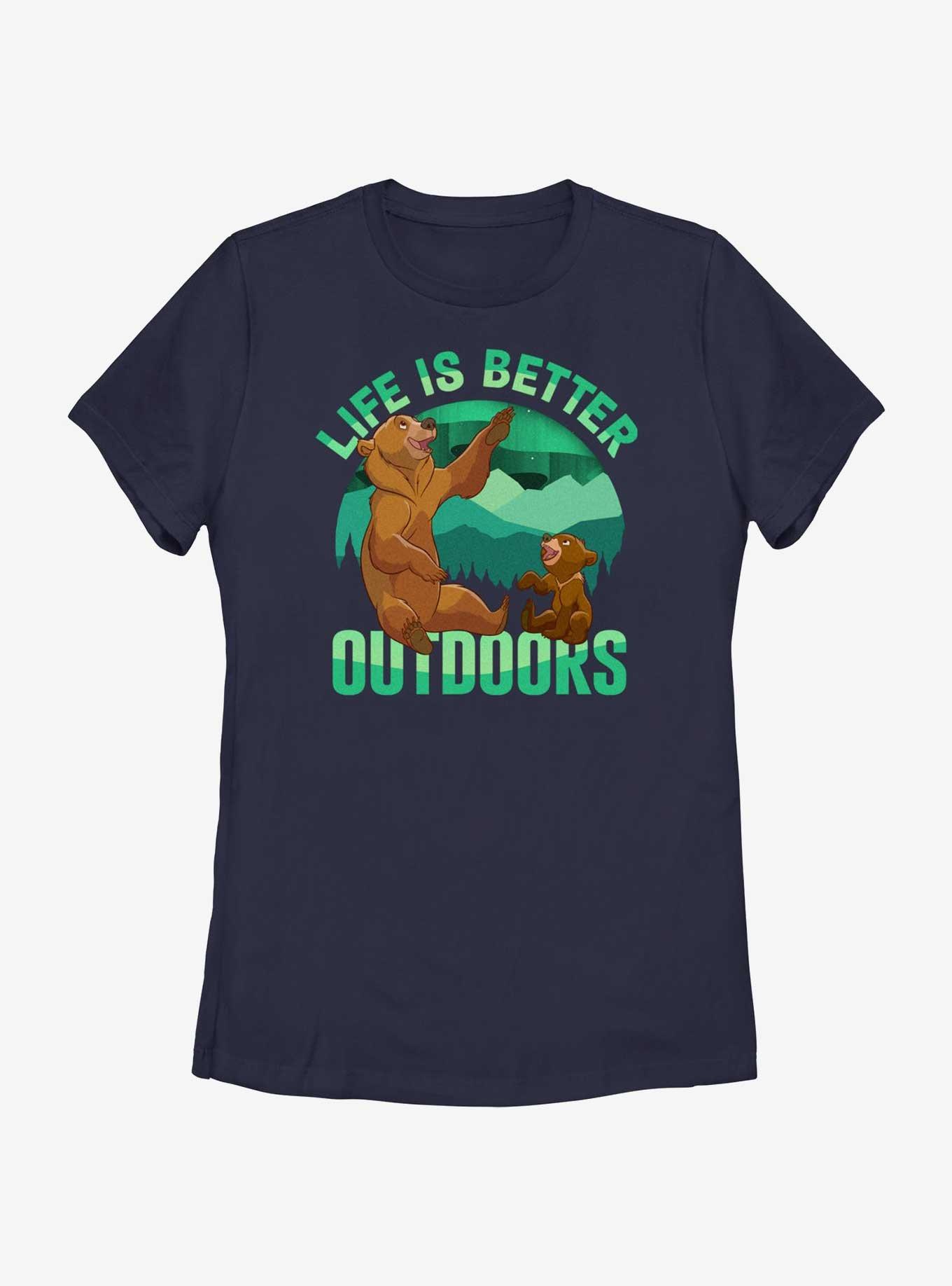 Disney Brother Bear Life Is Better Outdoors Womens T-Shirt, , hi-res