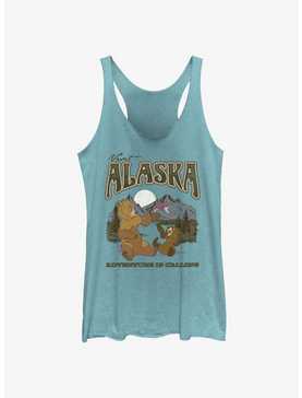 Disney Brother Bear Visit Alaska Adventure Is Calling Womens Tank Top, , hi-res
