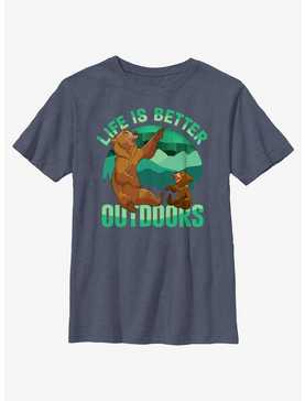 Disney Brother Bear Life Is Better Outdoors Youth T-Shirt, , hi-res