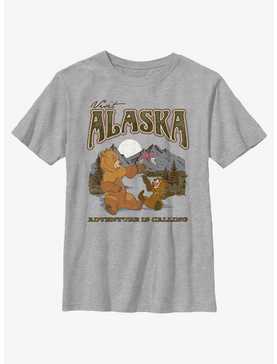 Disney Brother Bear Visit Alaska Adventure Is Calling Youth T-Shirt, , hi-res
