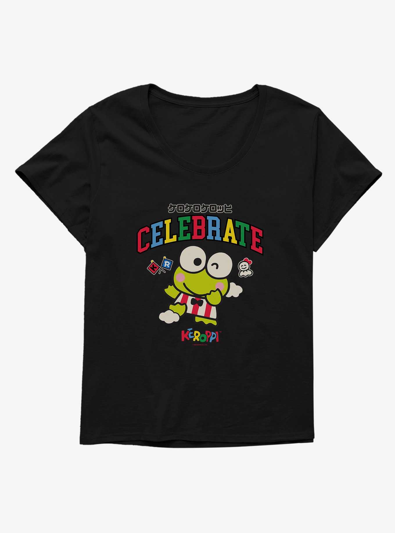 Keroppi? Celebrate Womens T-Shirt Plus Size, , hi-res