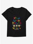 Keroppi? It's A Great Day To Celebrate Womens T-Shirt Plus Size, BLACK, hi-res