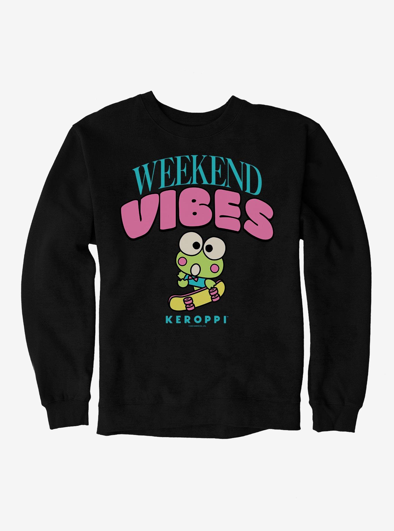 Keroppi Weekend Vibes Sweatshirt, , hi-res