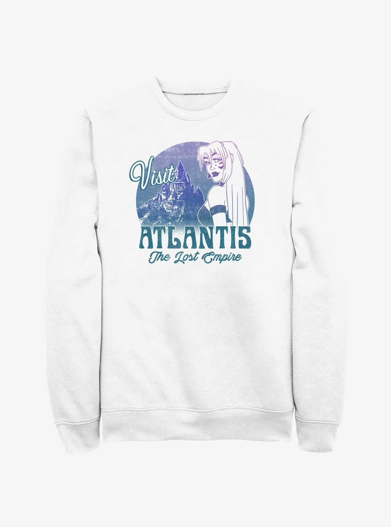 Disney Atlantis: The Lost Empire Visit Atlantis Sweatshirt, WHITE, hi-res