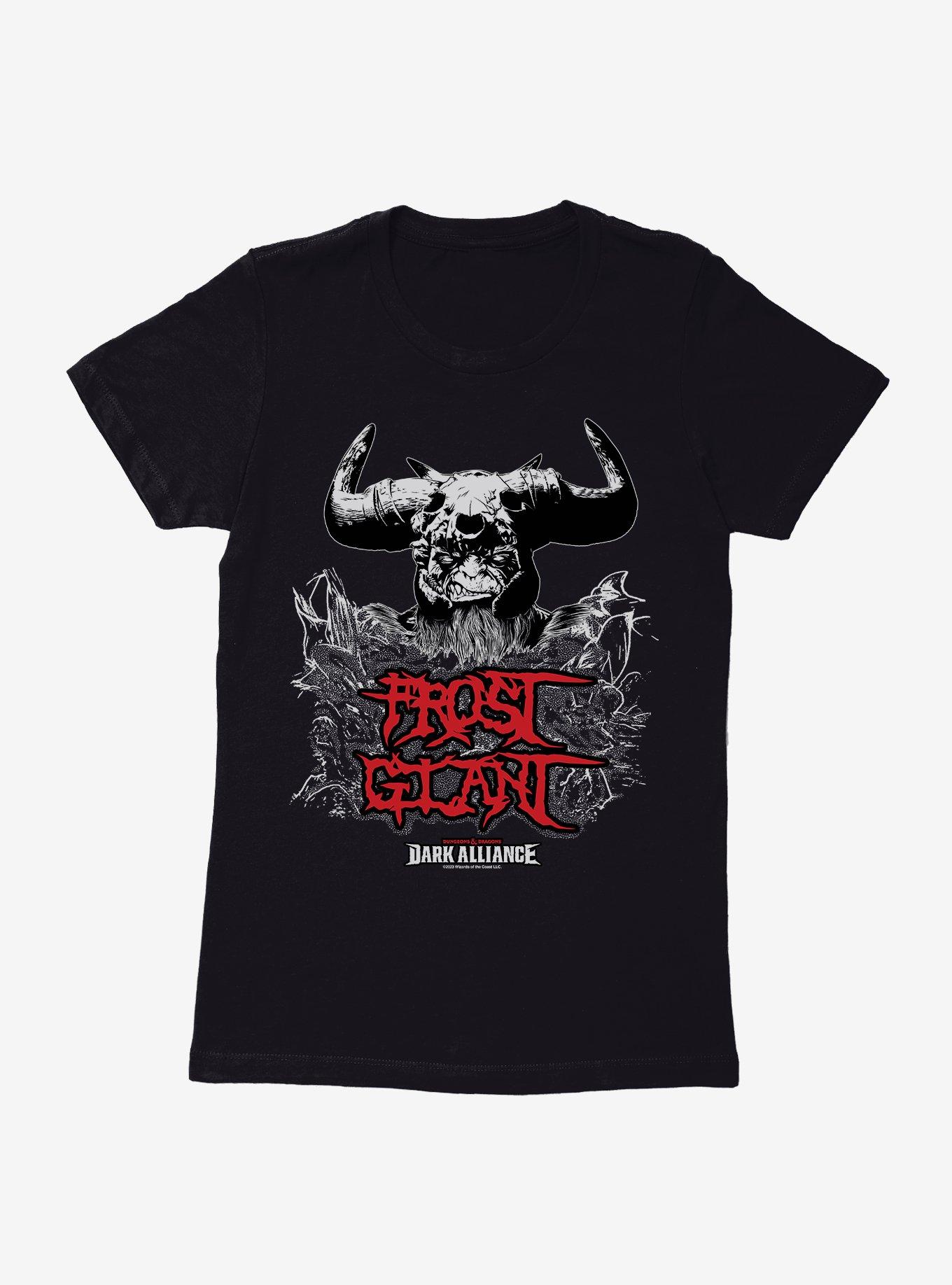 Dungeons & Dragons Dark Alliance Frost Giant Womens T-Shirt, BLACK, hi-res