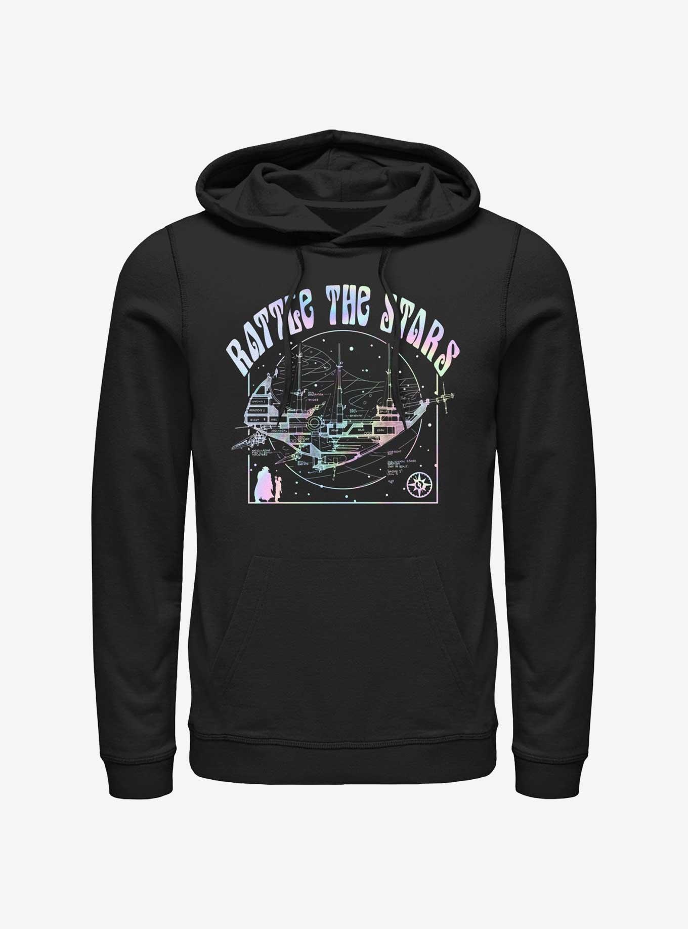 Disney Treasure Planet Rattle The Stars Argentum Ship Schematics Hoodie, , hi-res