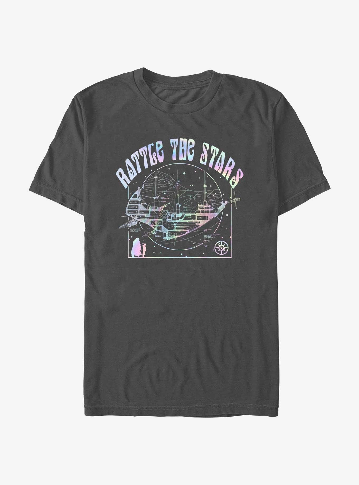 Disney Treasure Planet Rattle The Stars Argentum Ship Schematics T-Shirt, , hi-res