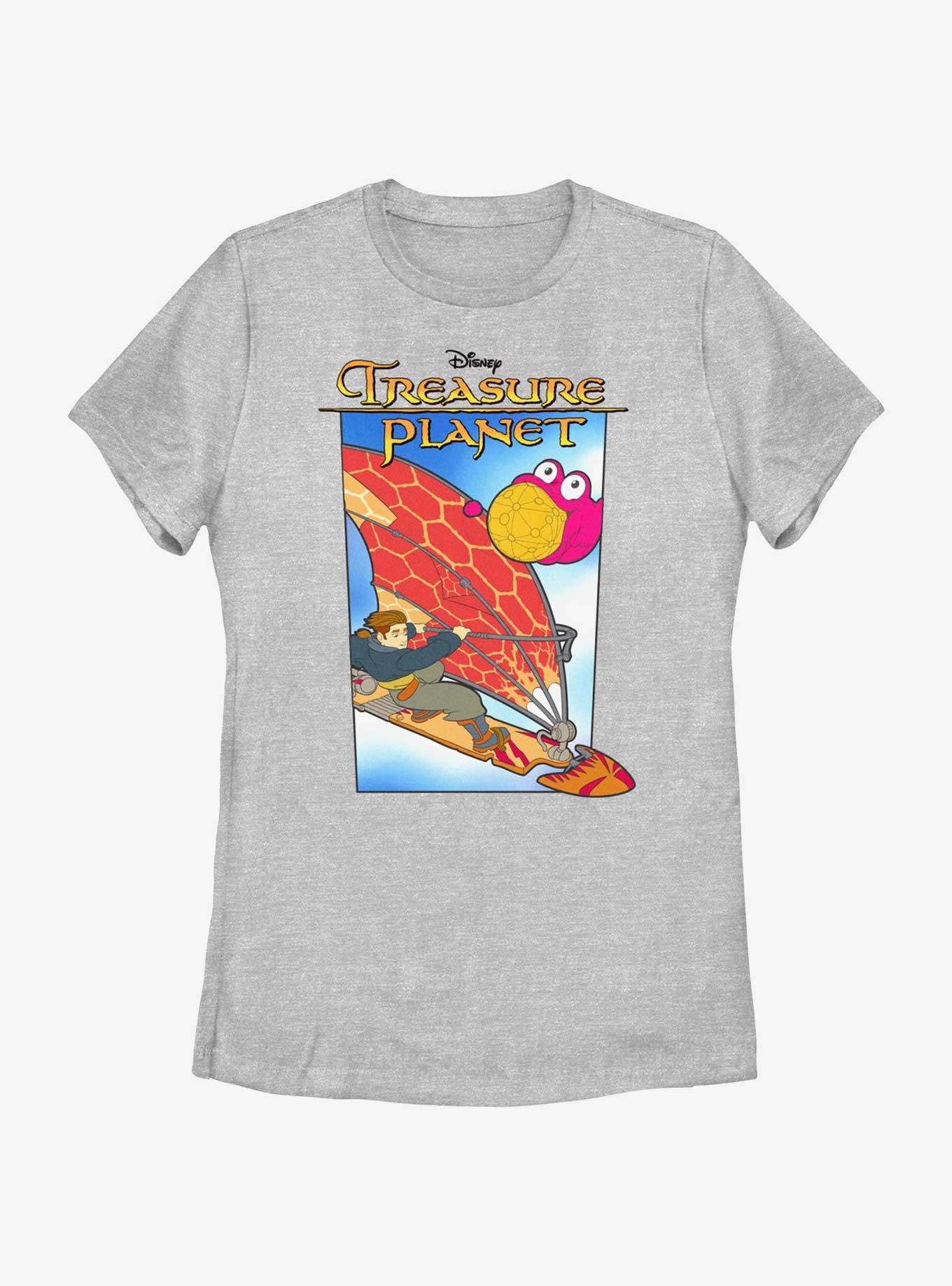 Disney Treasure Planet Jim Hawkins Solar Surfer Poster Womens T-Shirt BoxLunch Web Exclusive, , hi-res