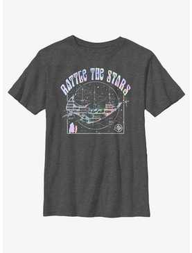 Disney Treasure Planet Rattle The Stars Argentum Ship Schematics Youth T-Shirt, , hi-res