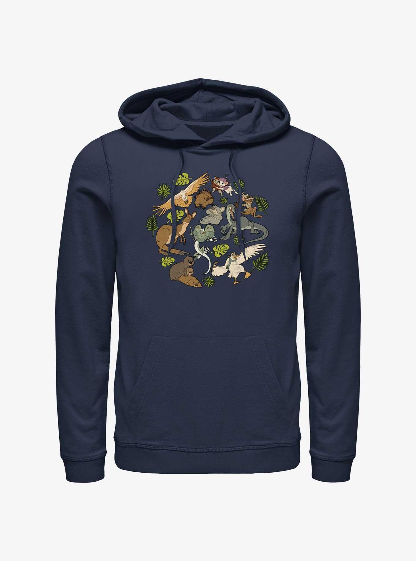 Disney The Rescuers Down Under Wildlife Hoodie, NAVY, hi-res