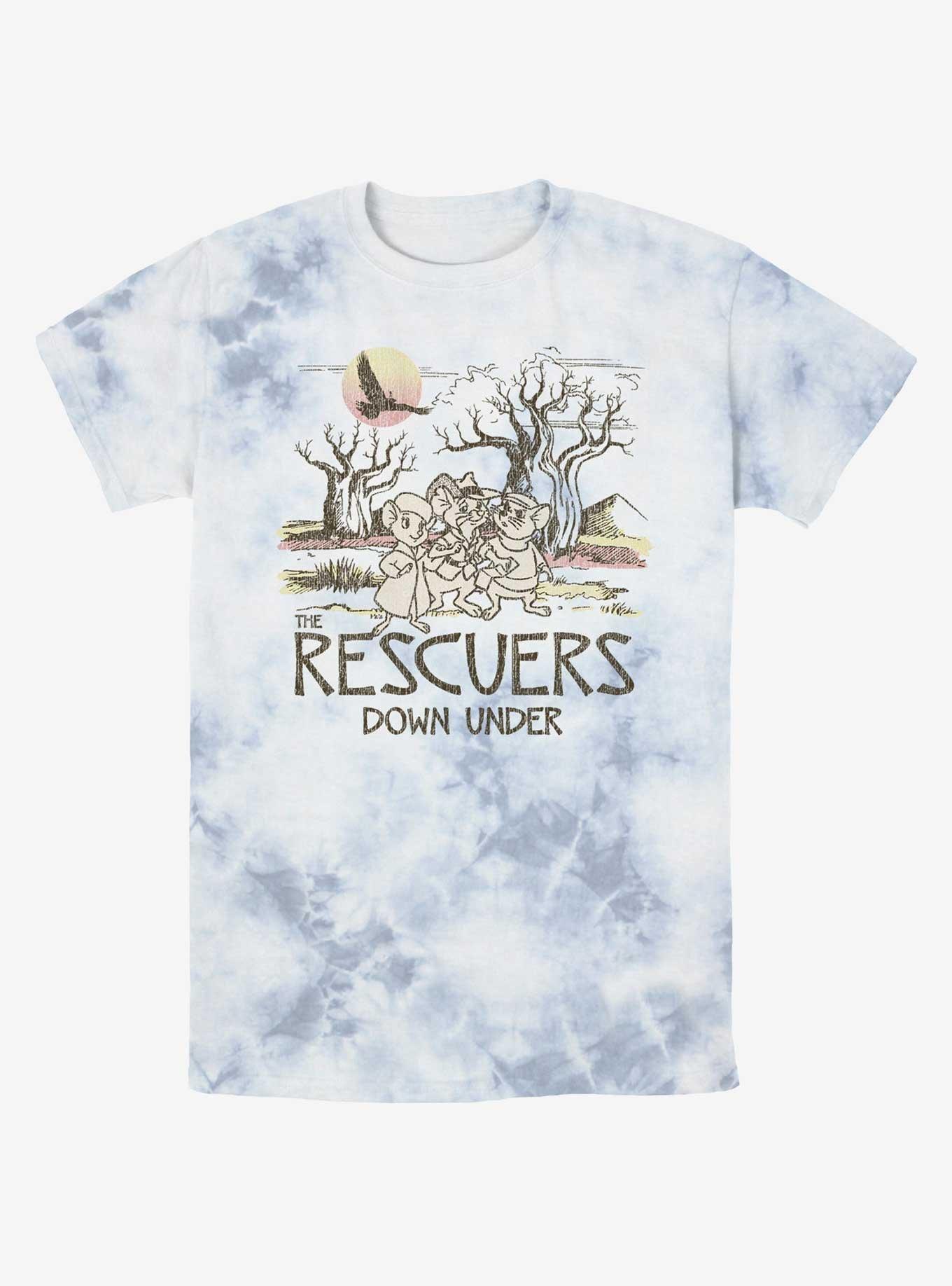 Disney The Rescuers Down Under Destination Rescue Tie-Dye T-Shirt, , hi-res