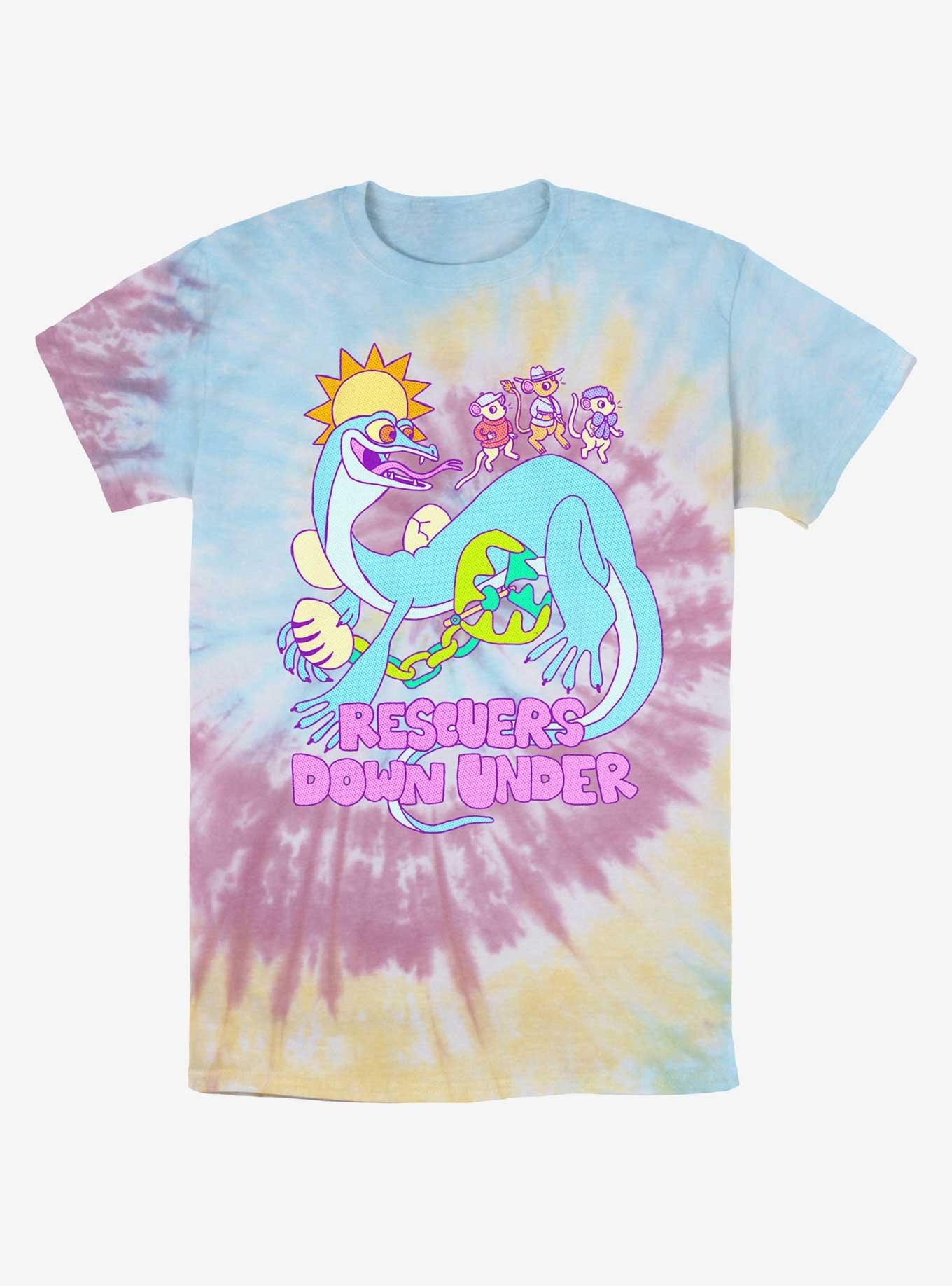 Disney The Rescuers Down Under Joanna The Goanna Tie-Dye T-Shirt, BLUPNKLY, hi-res