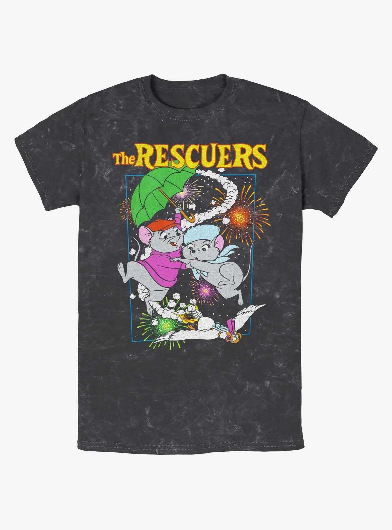 Disney The Rescuers Down Under Fireworks Mineral Wash T-Shirt, , hi-res