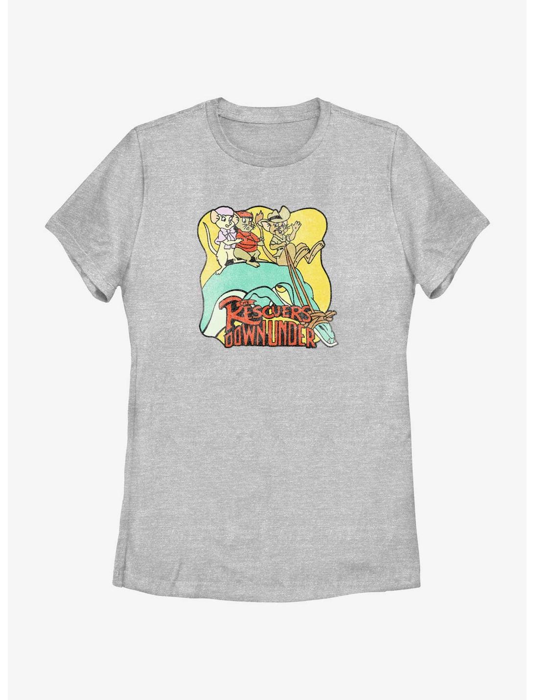 Disney The Rescuers Down Under Adventures With Jake Womens T-Shirt, ATH HTR, hi-res