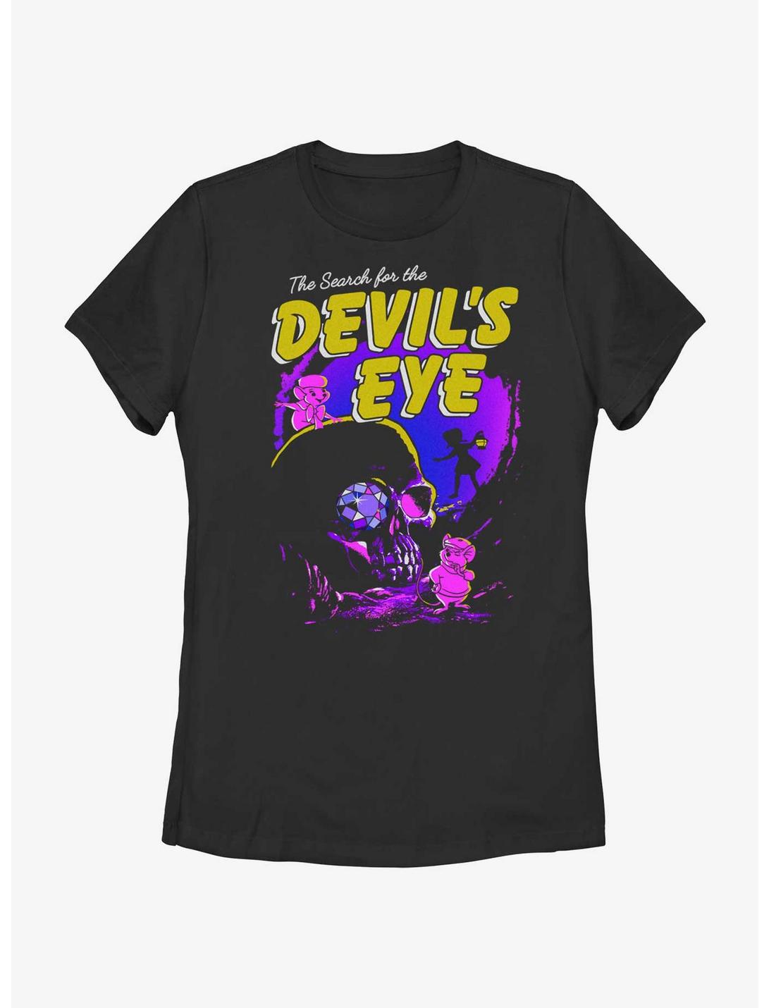 Disney The Rescuers Down Under Devil's Eye Womens T-Shirt, BLACK, hi-res