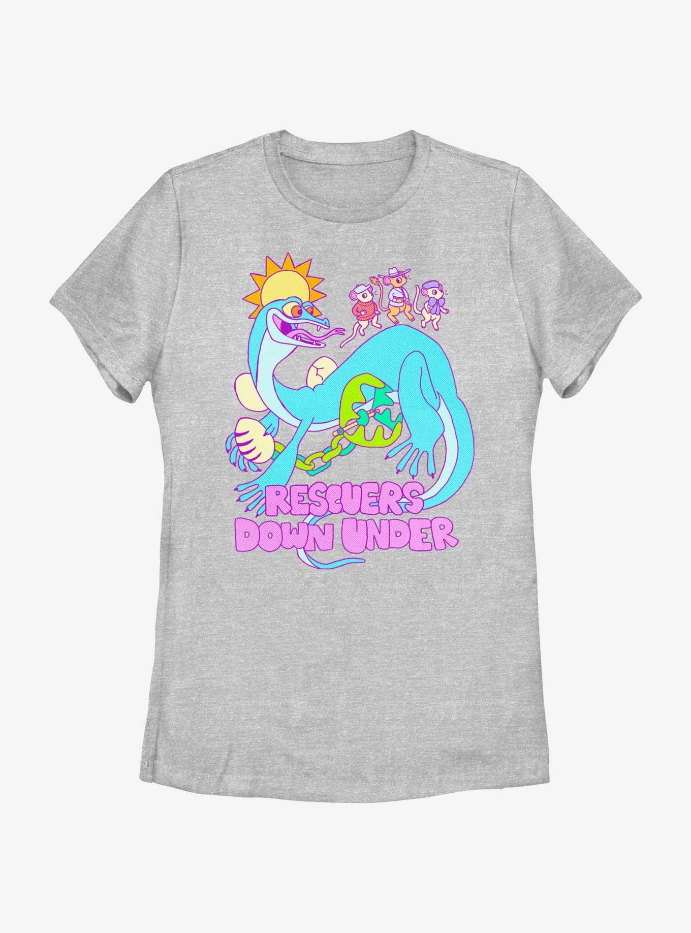 Disney The Rescuers Down Under Joanna The Goanna Womens T-Shirt, ATH HTR, hi-res