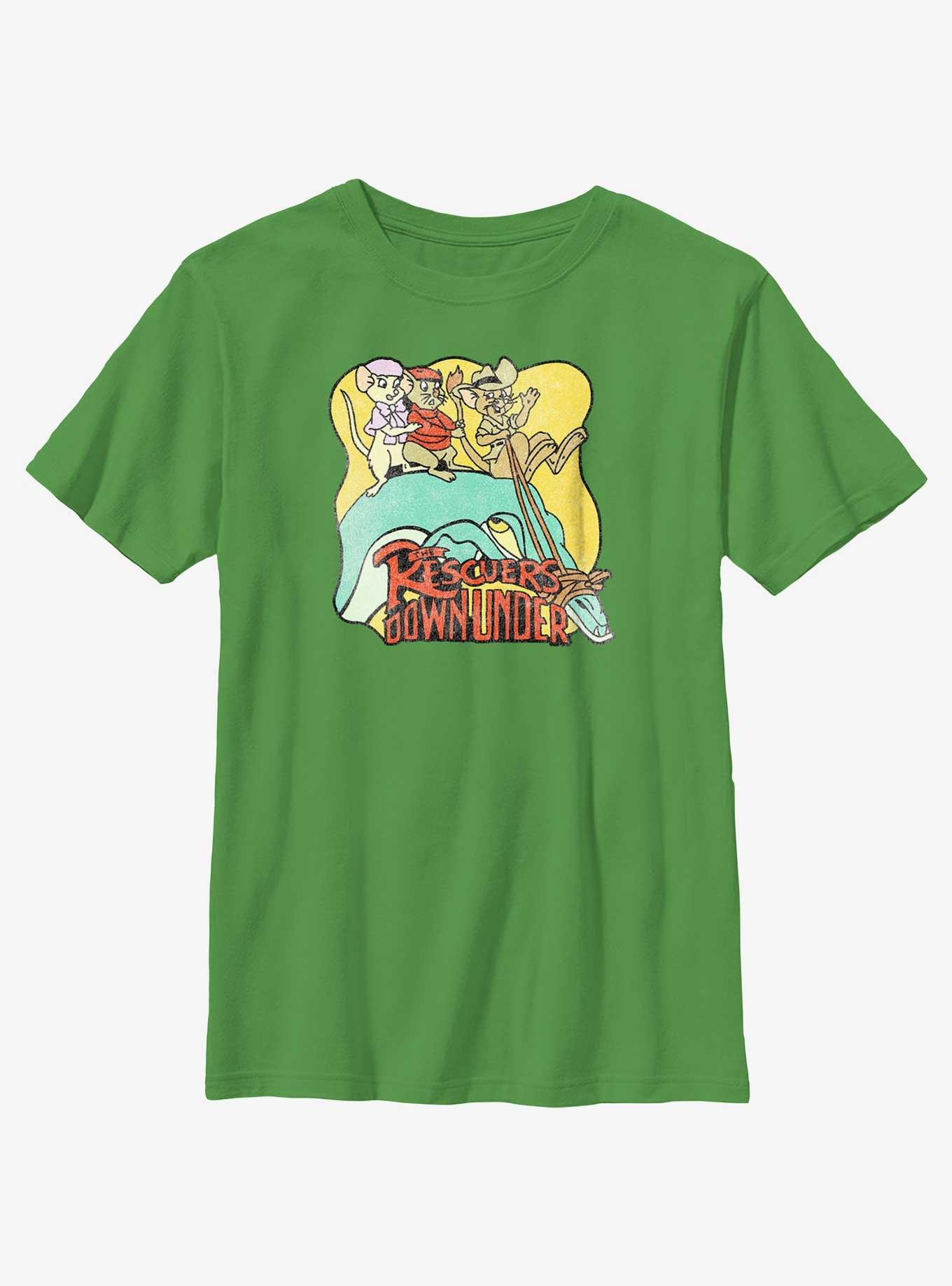 Disney The Rescuers Down Under Adventures With Jake Youth T-Shirt, KELLY, hi-res