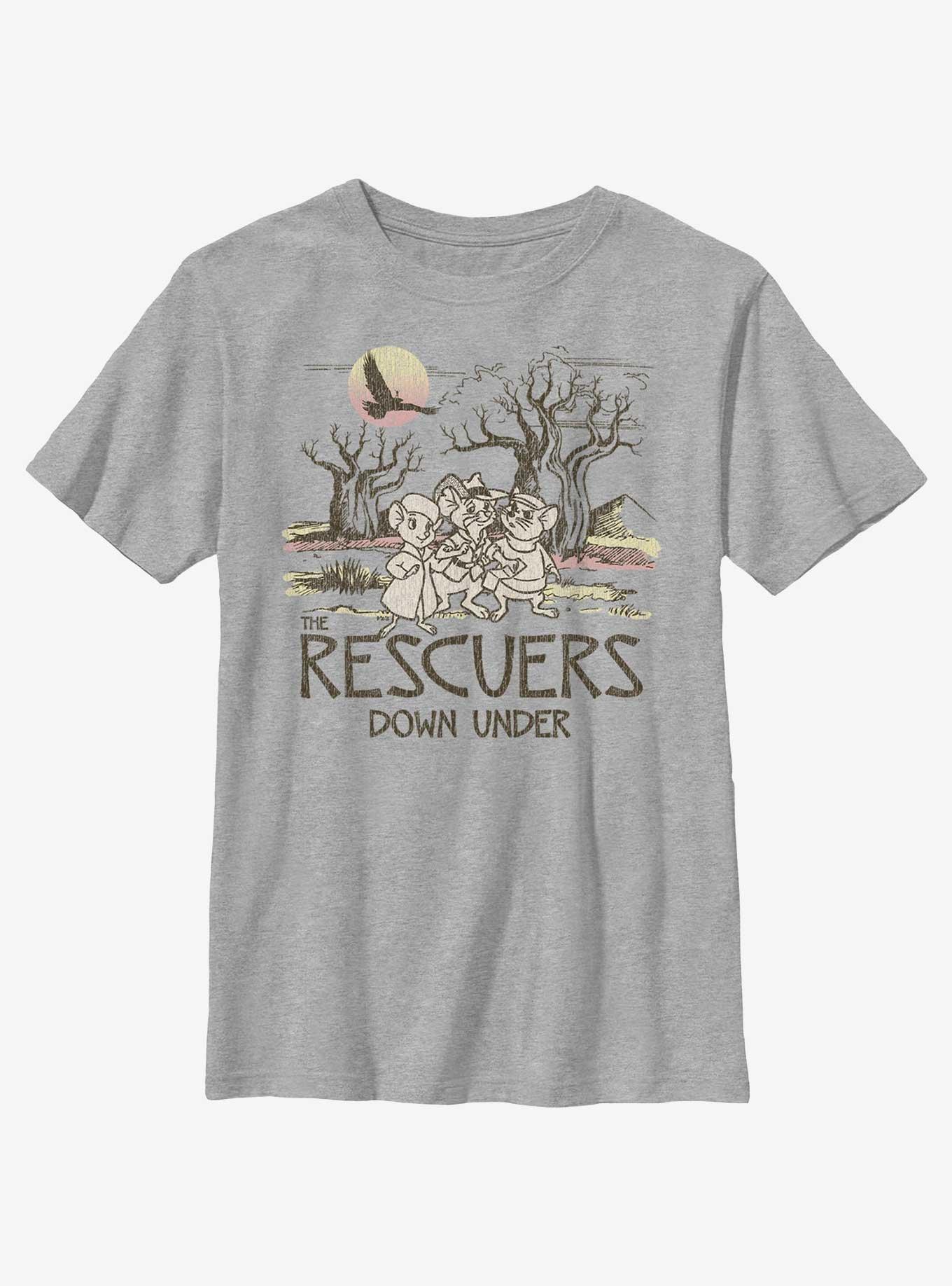 Disney The Rescuers Down Under Rescue Aid Society T-Shirt