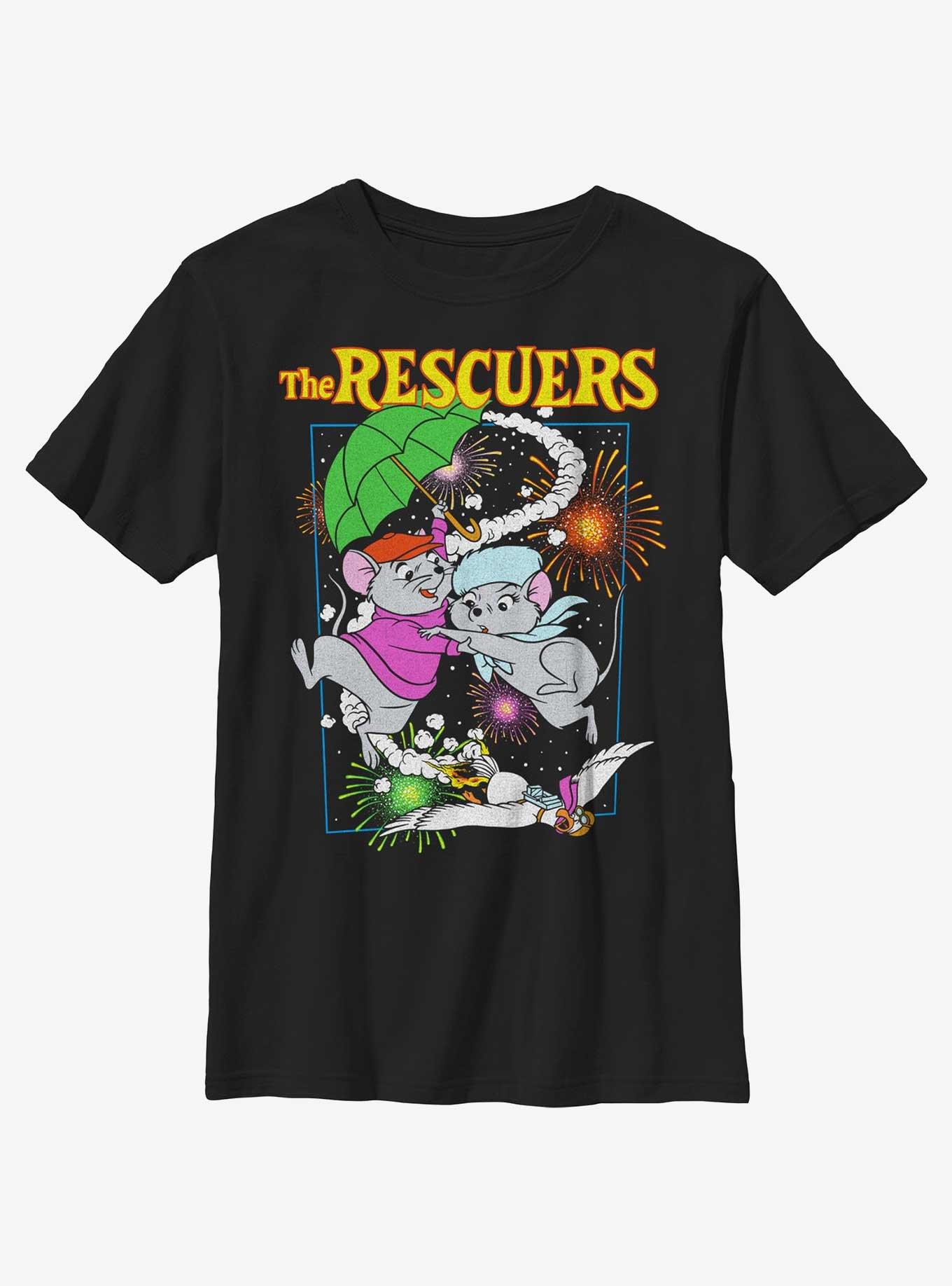 Disney The Rescuers Down Under Fireworks Youth T-Shirt, , hi-res