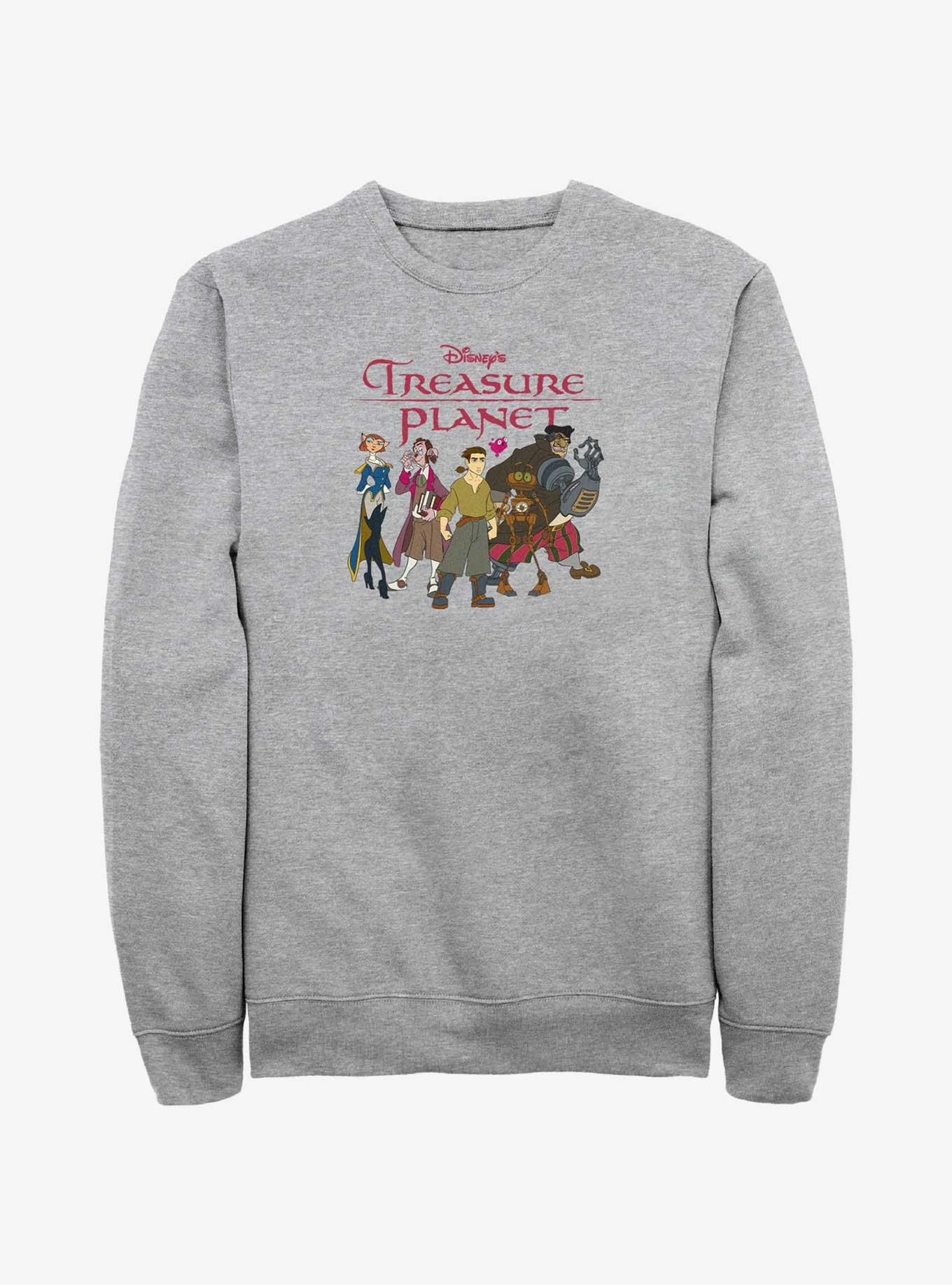 Disney Treasure Planet Groupshot Sweatshirt, ATH HTR, hi-res