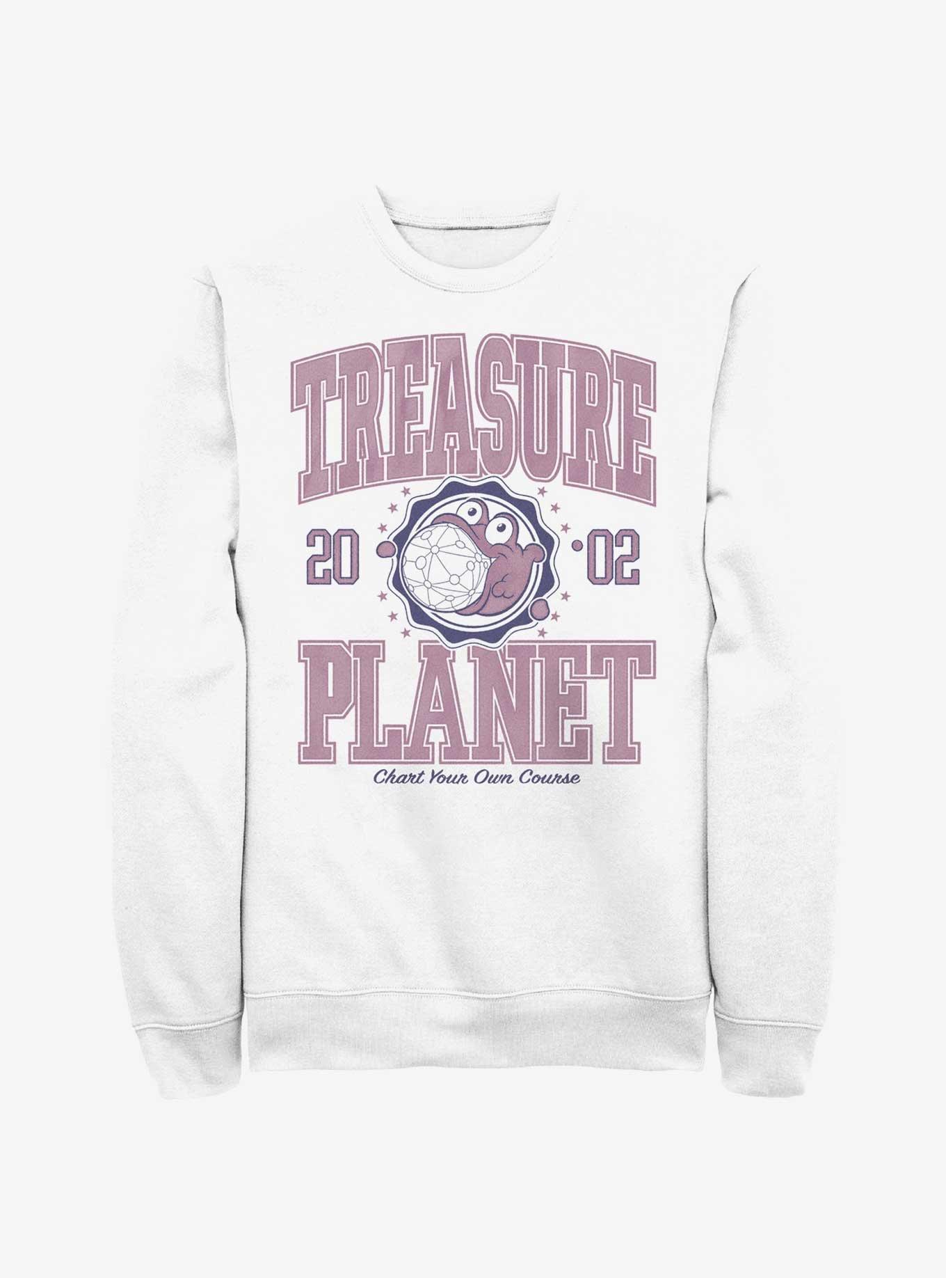 Disney Treasure Planet Morph Collegiate Sweatshirt, WHITE, hi-res