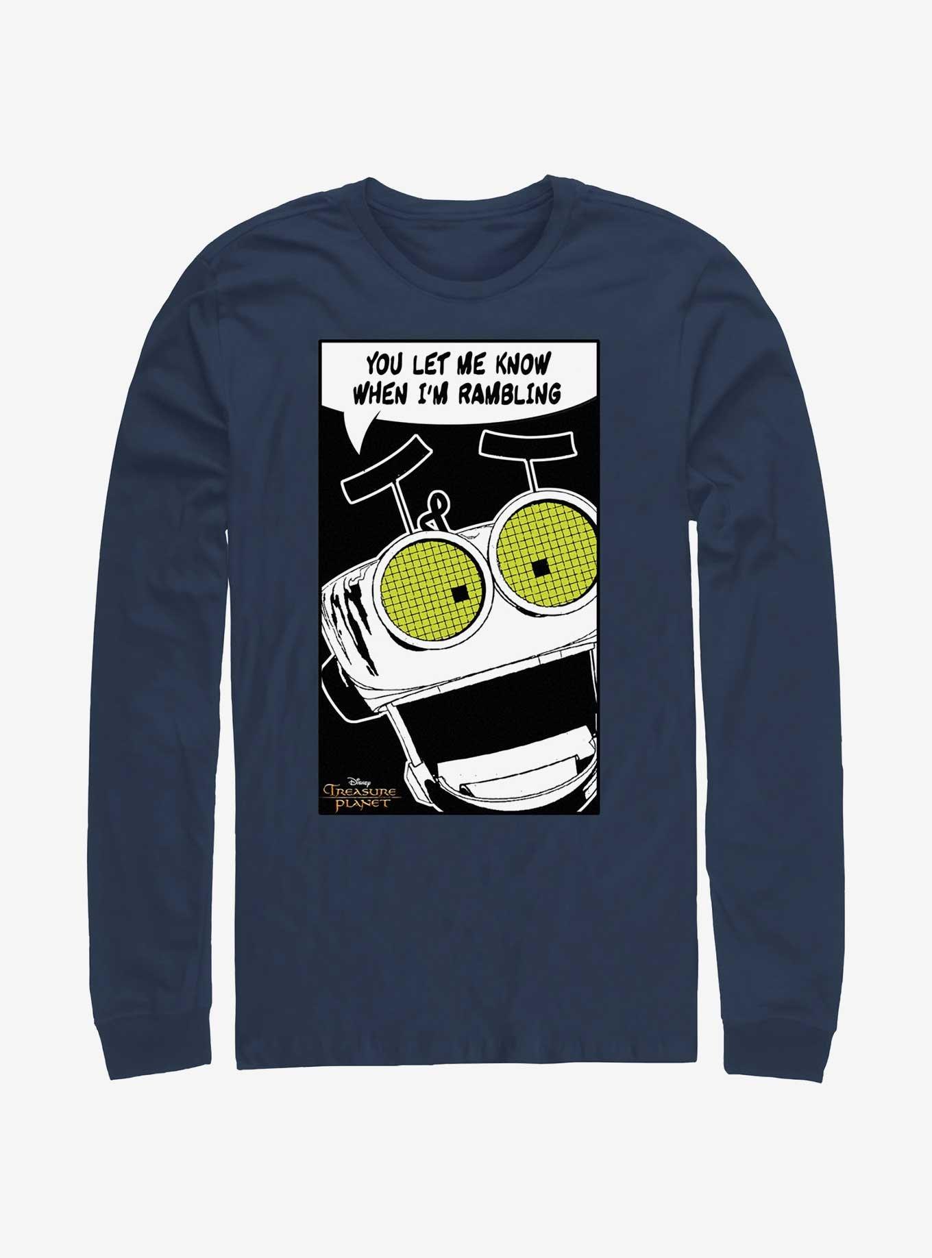 Disney Treasure Planet B.E.N. Rambling Poster Long-Sleeve T-Shirt, , hi-res