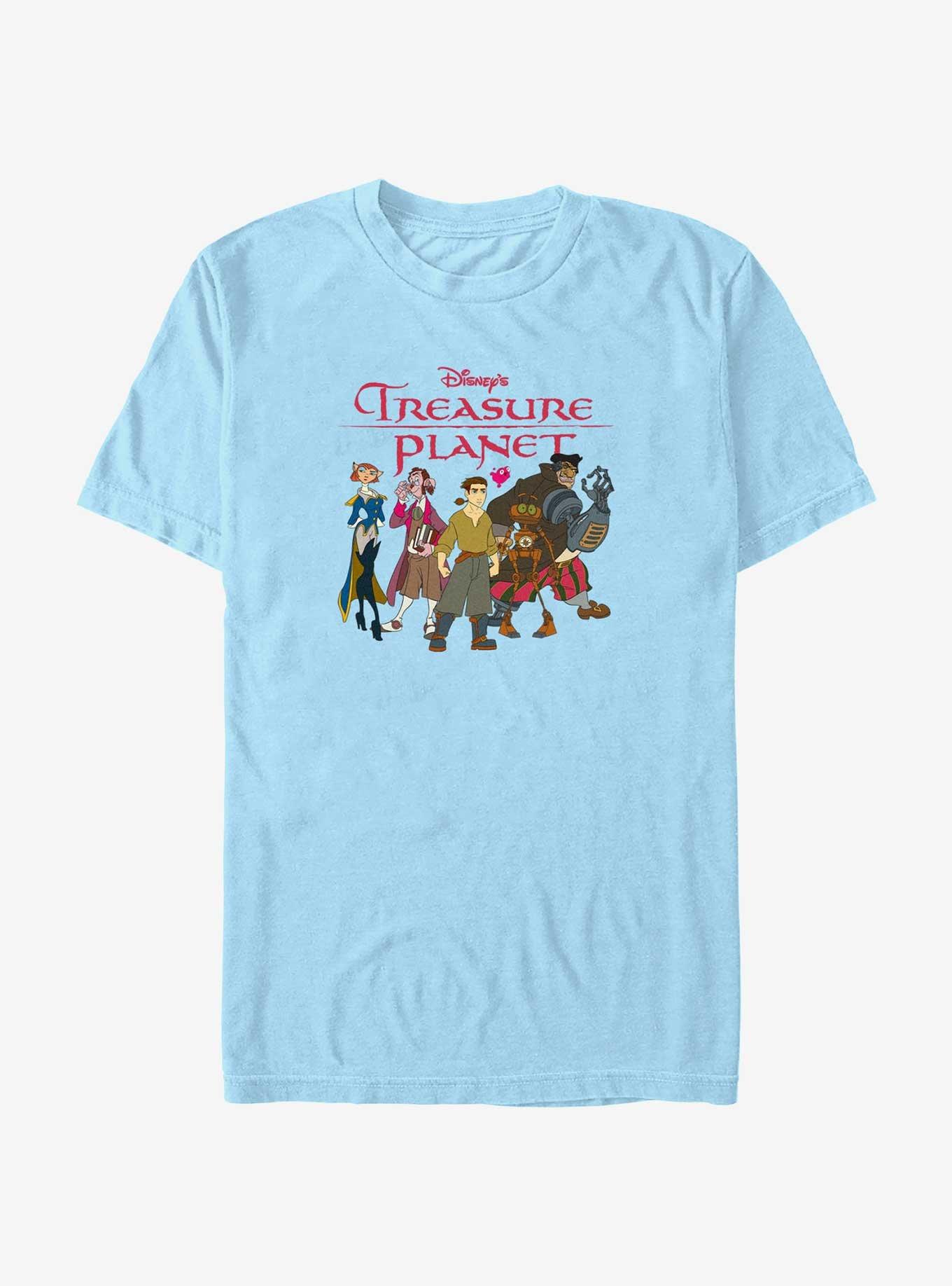 Disney Treasure Planet Groupshot T-Shirt, LT BLUE, hi-res