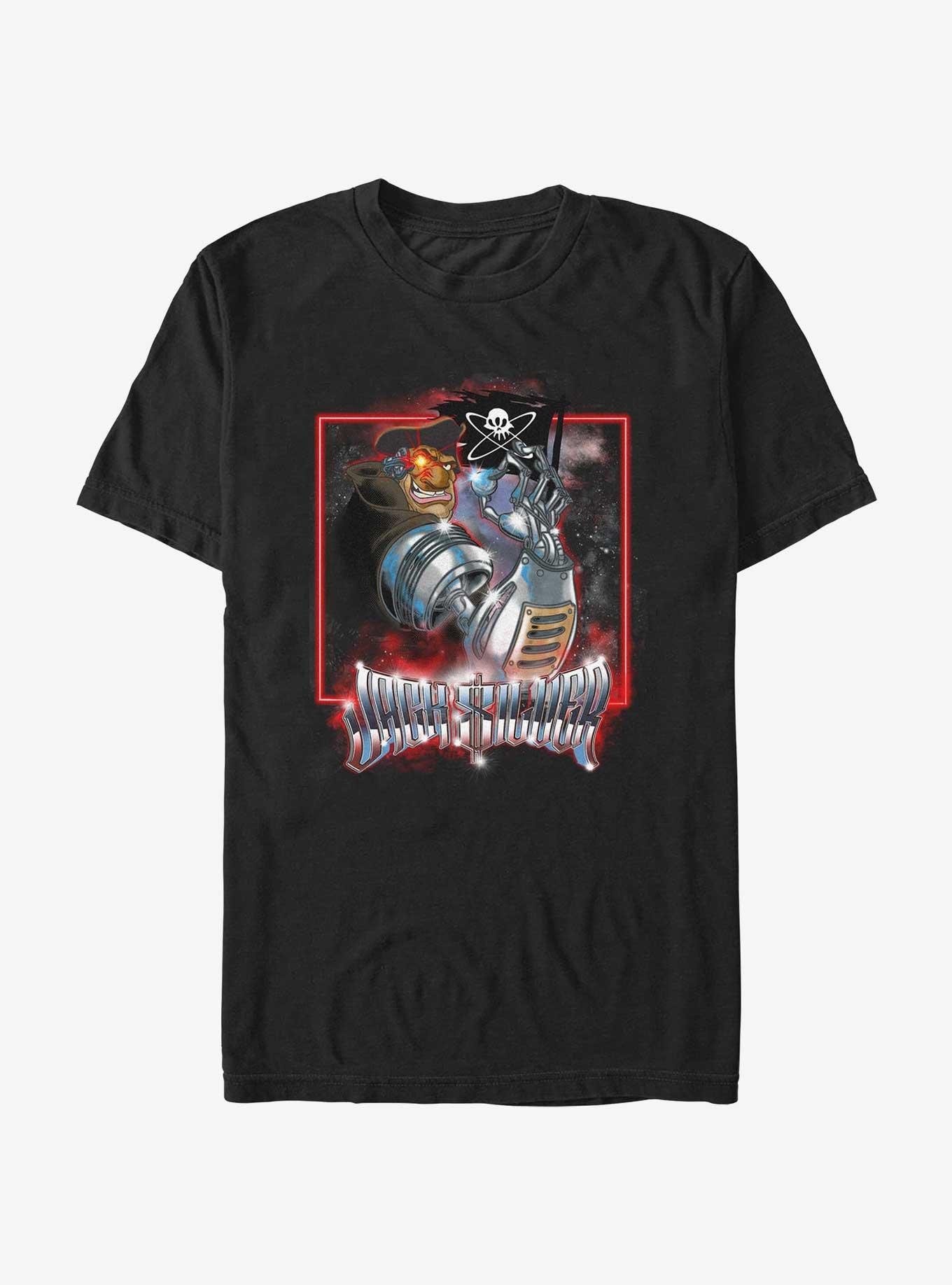 Disney Treasure Planet Metal Pirate John Silver T-Shirt, , hi-res