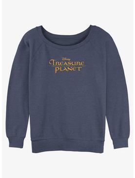 Disney Treasure Planet Logo Womens Slouchy Sweatshirt, , hi-res
