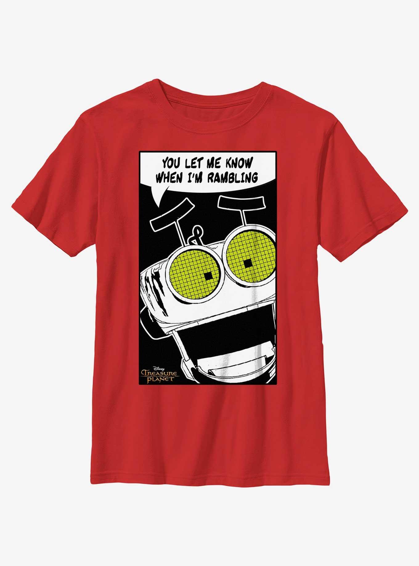 Disney Treasure Planet B.E.N. Rambling Poster Youth T-Shirt, , hi-res