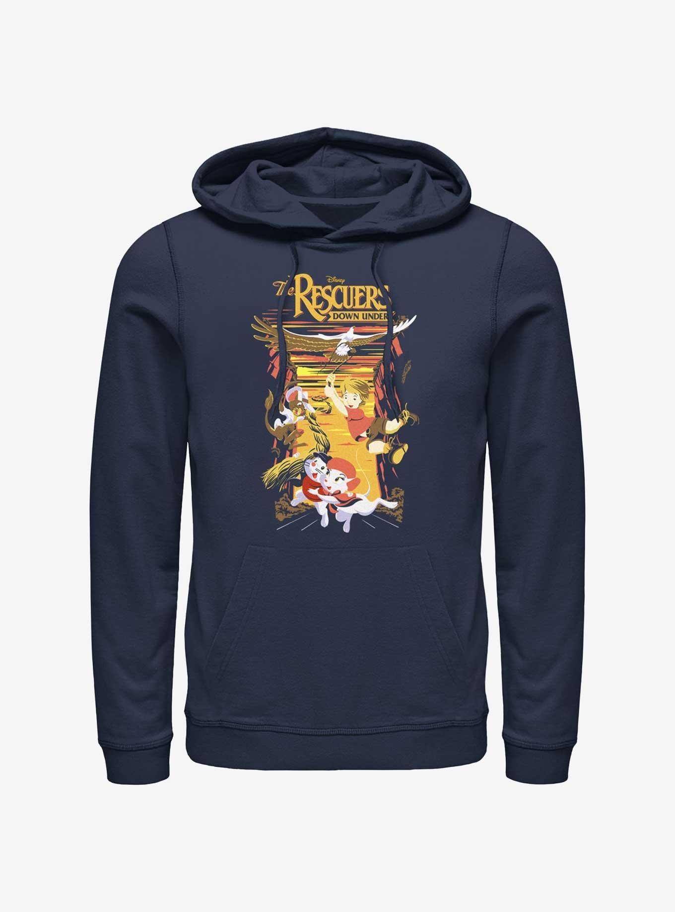 Disney The Rescuers Down Under National Park Rescue Hoodie, NAVY, hi-res