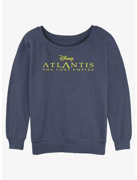 Disney Atlantis: The Lost Empire Logo Womens Slouchy Sweatshirt, , hi-res