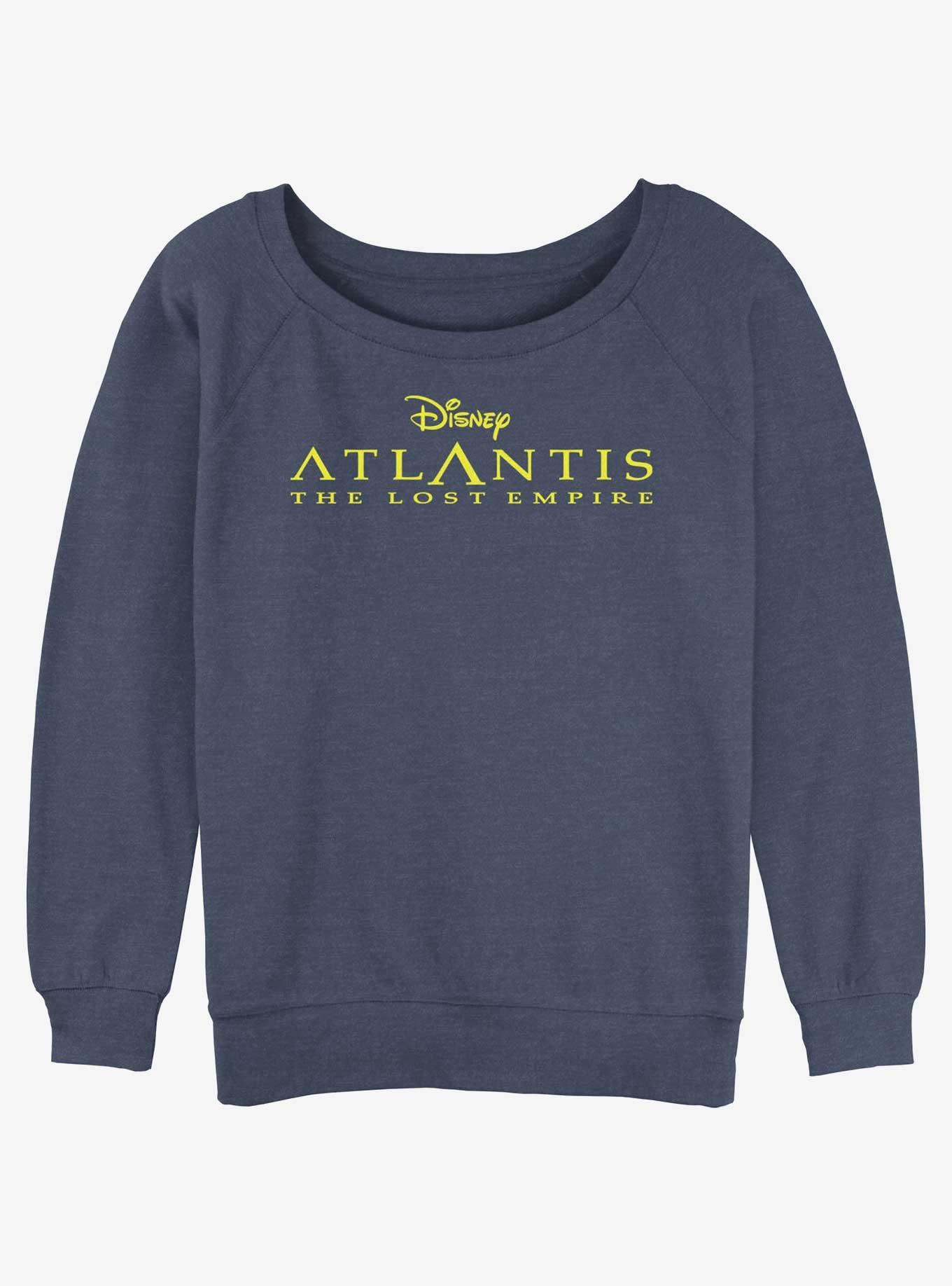 Disney Atlantis: The Lost Empire Logo Womens Slouchy Sweatshirt, , hi-res