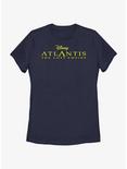 Disney Atlantis: The Lost Empire Logo Womens T-Shirt, NAVY, hi-res