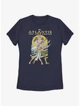 Disney Atlantis: The Lost Empire Protectors Kida and Milo Womens T-Shirt, NAVY, hi-res