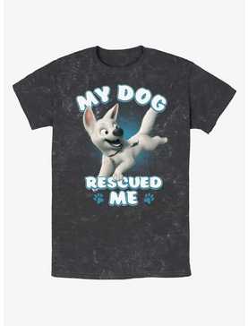 Disney Bolt My Dog Rescued Me Mineral Wash T-Shirt, , hi-res