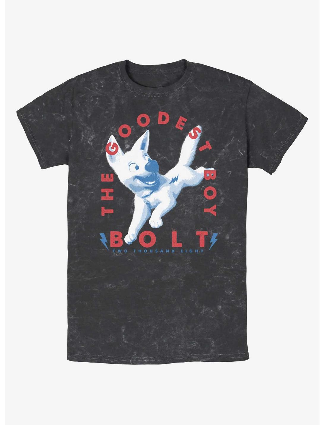 Disney Bolt The Goodest Boy Mineral Wash T-Shirt, BLACK, hi-res