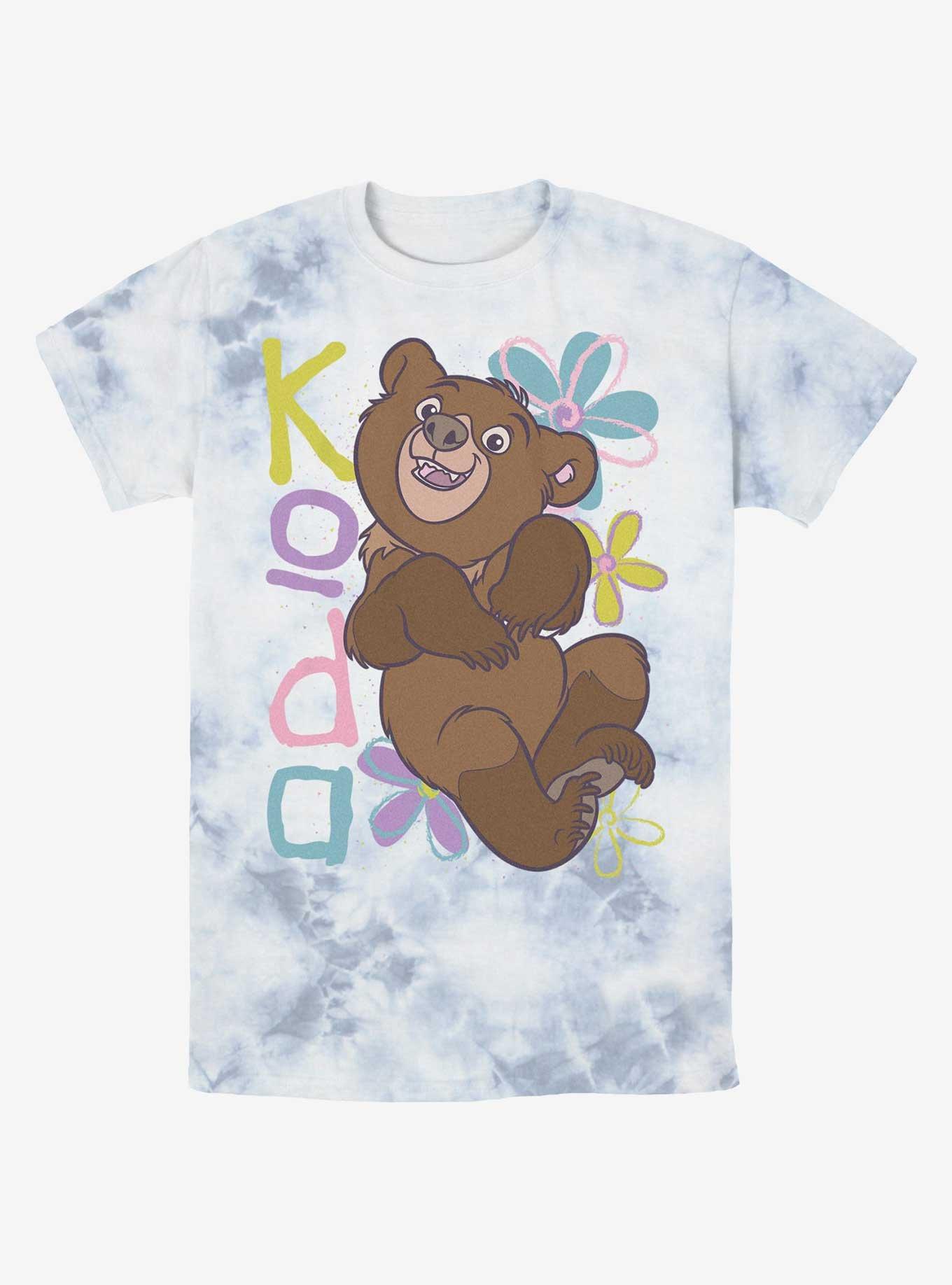 Disney Brother Bear Flower Power Koda Tie-Dye T-Shirt, WHITEBLUE, hi-res