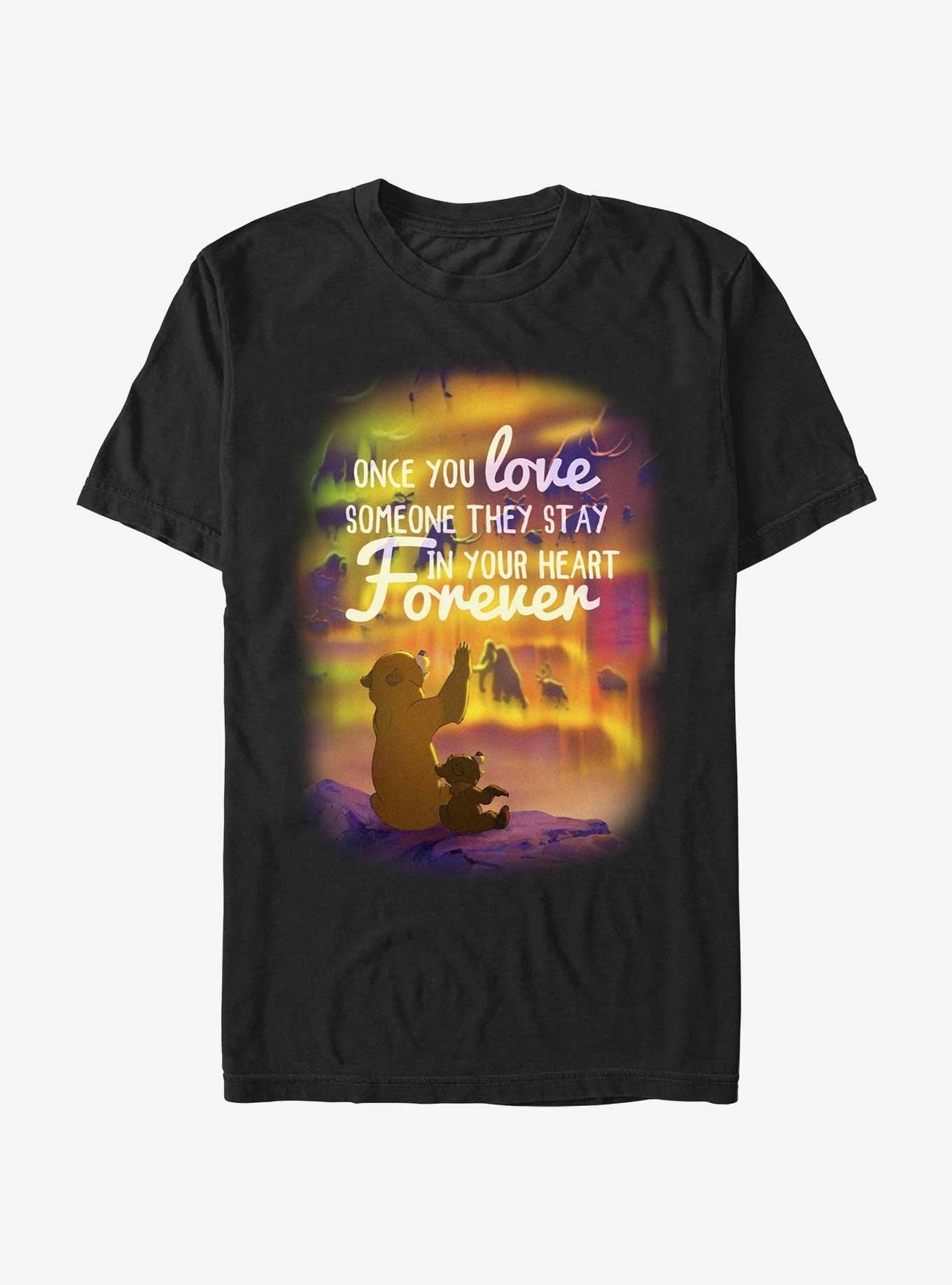 Disney Brother Bear Love Forever T-Shirt, BLACK, hi-res