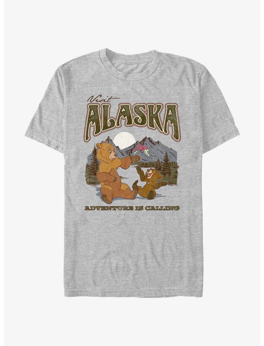 Disney Brother Bear Visit Alaska Adventure Is Calling T-Shirt, ATH HTR, hi-res